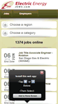 Mobile Screenshot of electricenergyjobs.com
